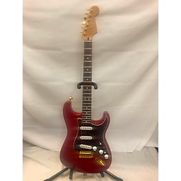 Used Fender Used Fender Deluxe Stratocaster Red Solid Body Electric Guitar