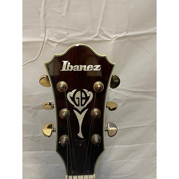 Used Ibanez Used Ibanez LGB30 George Benson Signature 2 Tone Sunburst Hollow Body Electric Guitar