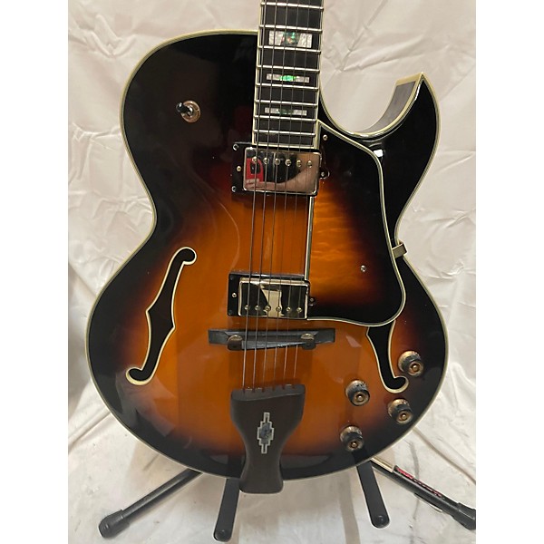 Used Ibanez Used Ibanez LGB30 George Benson Signature 2 Tone Sunburst Hollow Body Electric Guitar