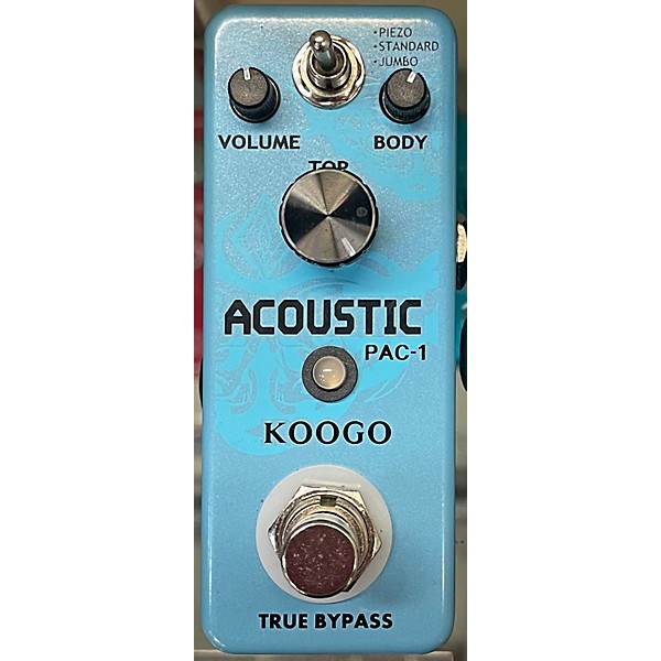 Used Used Koogo Acoustic Pac-1 Effect Pedal