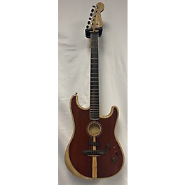 Used Fender Used Fender American Acoustasonic Cocobolo Stratocaster Natural Acoustic Electric Guitar