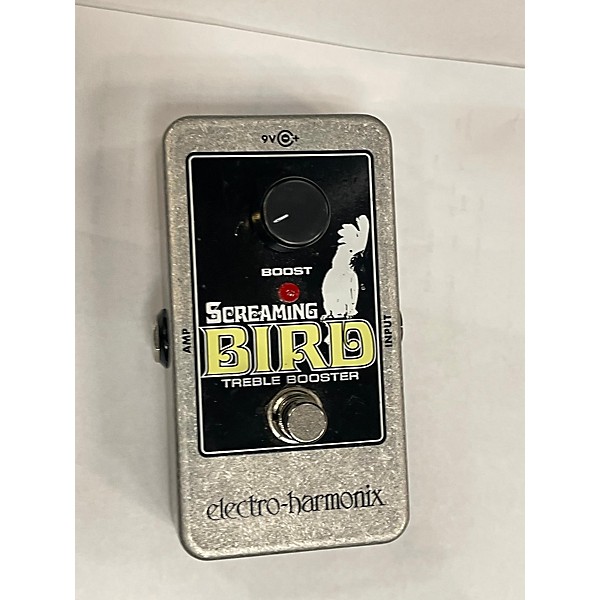 Used Electro-Harmonix Screaming Bird Treble Booster Effect Pedal