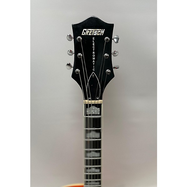 Used Gretsch Guitars Used Gretsch Guitars G5420T Electromatic Orange Stain Hollow Body Electric Guitar