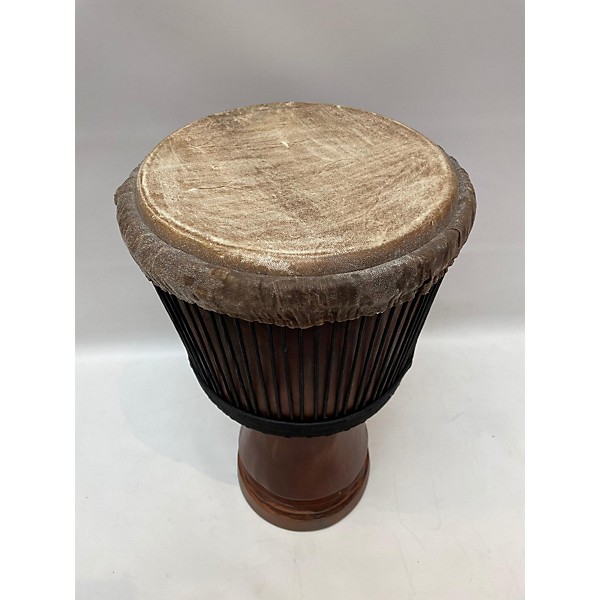 Used Used Handmade Djalla Wood Djembe