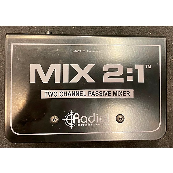 Used Radial Engineering Mix 2:1 Unpowered Mixer