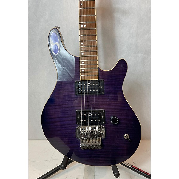 Used Washburn Used Washburn Bt10 Trans Purple Solid Body Electric Guitar