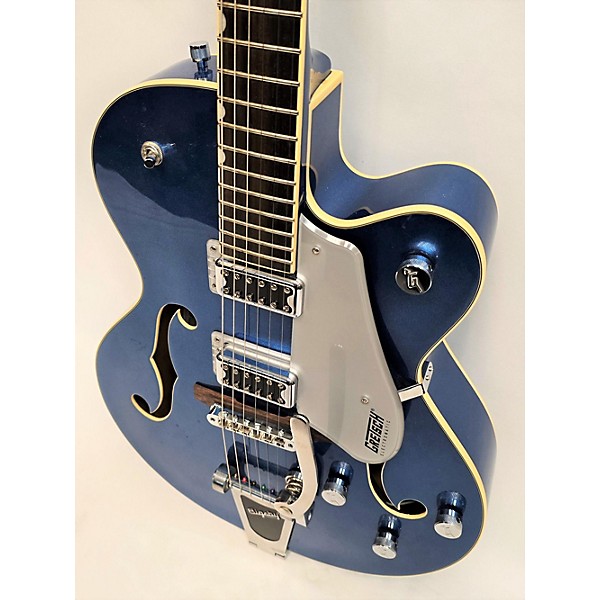 Used Gretsch Guitars Used Gretsch Guitars G5420T Electromatic Blue Hollow Body Electric Guitar