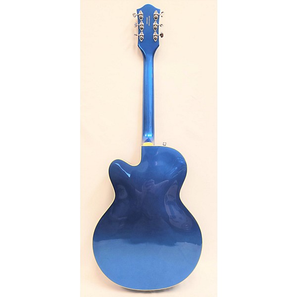 Used Gretsch Guitars Used Gretsch Guitars G5420T Electromatic Blue Hollow Body Electric Guitar