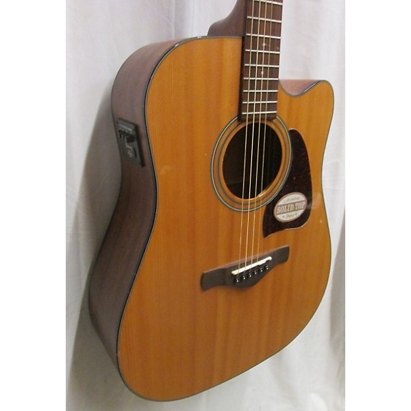 Used Ibanez AW400CE Acoustic Electric Guitar