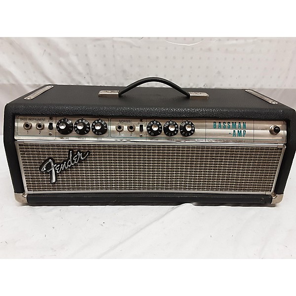 Used Fender 1970s Bassman Tube Guitar Amp Head