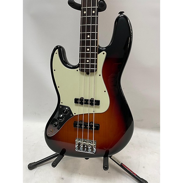 Used Fender American Professional Jazz Bass LEFT HANDED Electric Bass Guitar