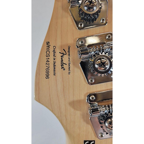 Used Squier Jaguar Electric Bass Guitar