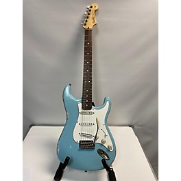 Used Fender Used Fender American Standard Deluxe Stratocaster Roadworn Light Blue Solid Body Electric Guitar