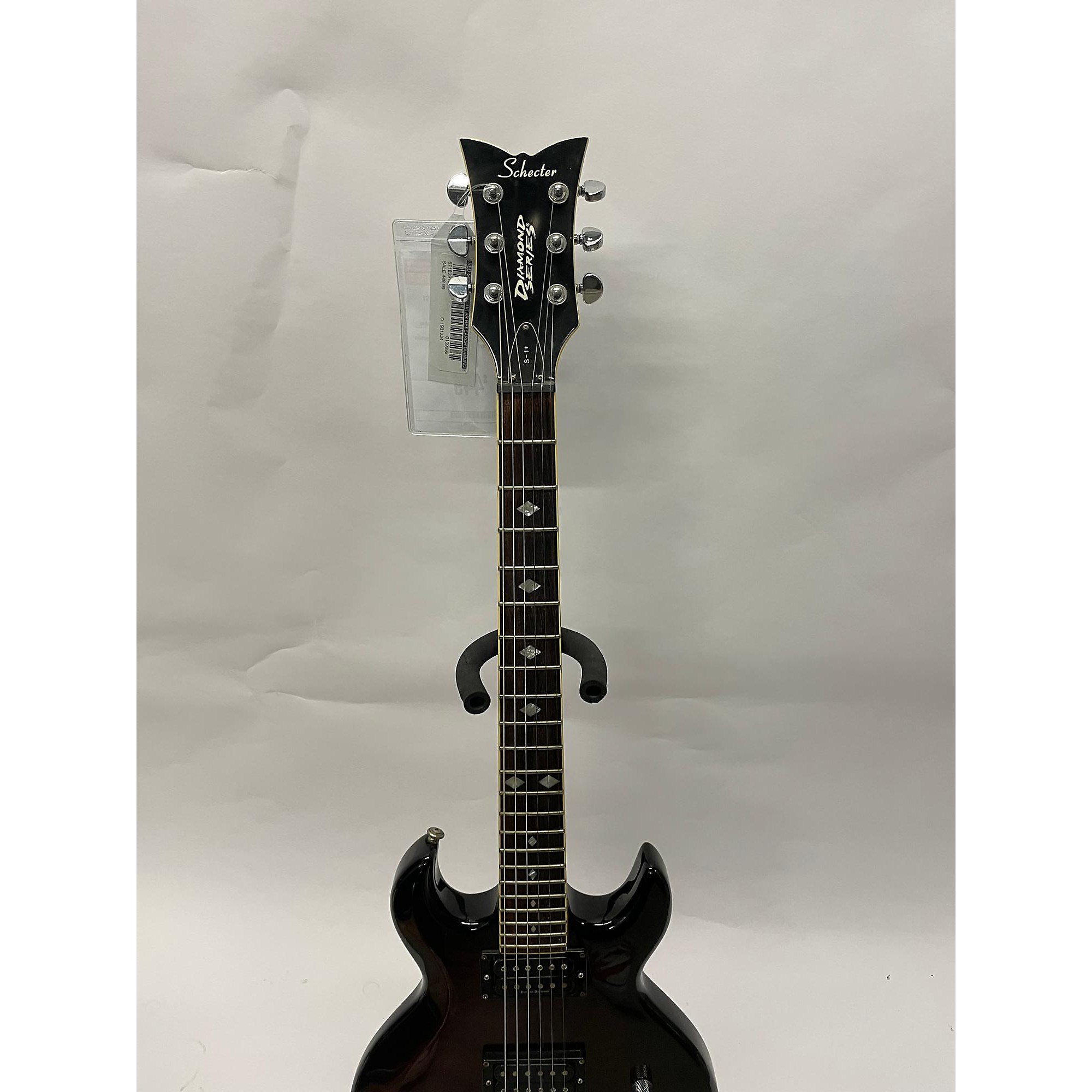 Used Schecter Guitar Research Diamond Series S1 Elite Solid Body Electric  Guitar Burgundy | Guitar Center