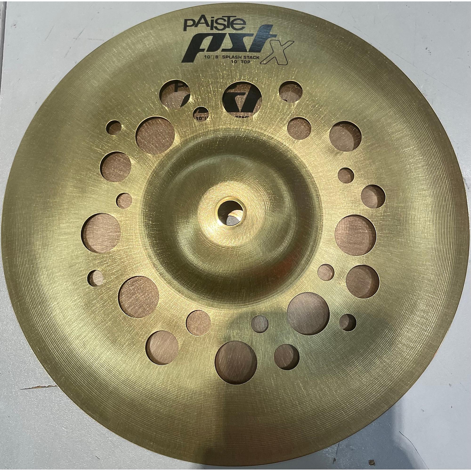 Used Paiste 10in PST X Splash Stack 10