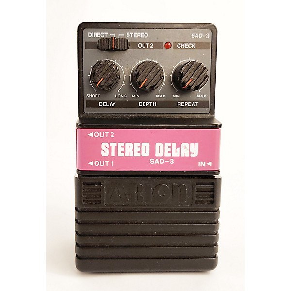 Used Arion Stereo Delay Effect Pedal