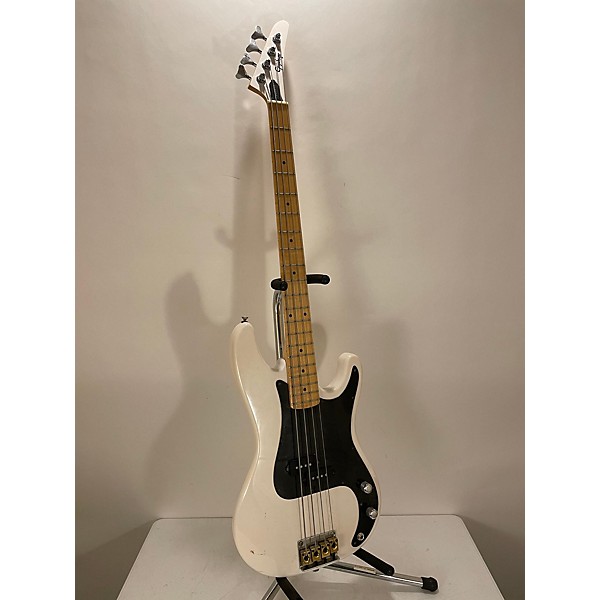 Used Epiphone Accu Electric Bass Guitar Alpine White | Guitar Center