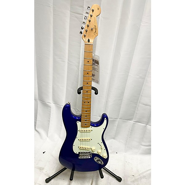 Used Fender Used Fender Standard Stratocaster Blue Solid Body Electric Guitar