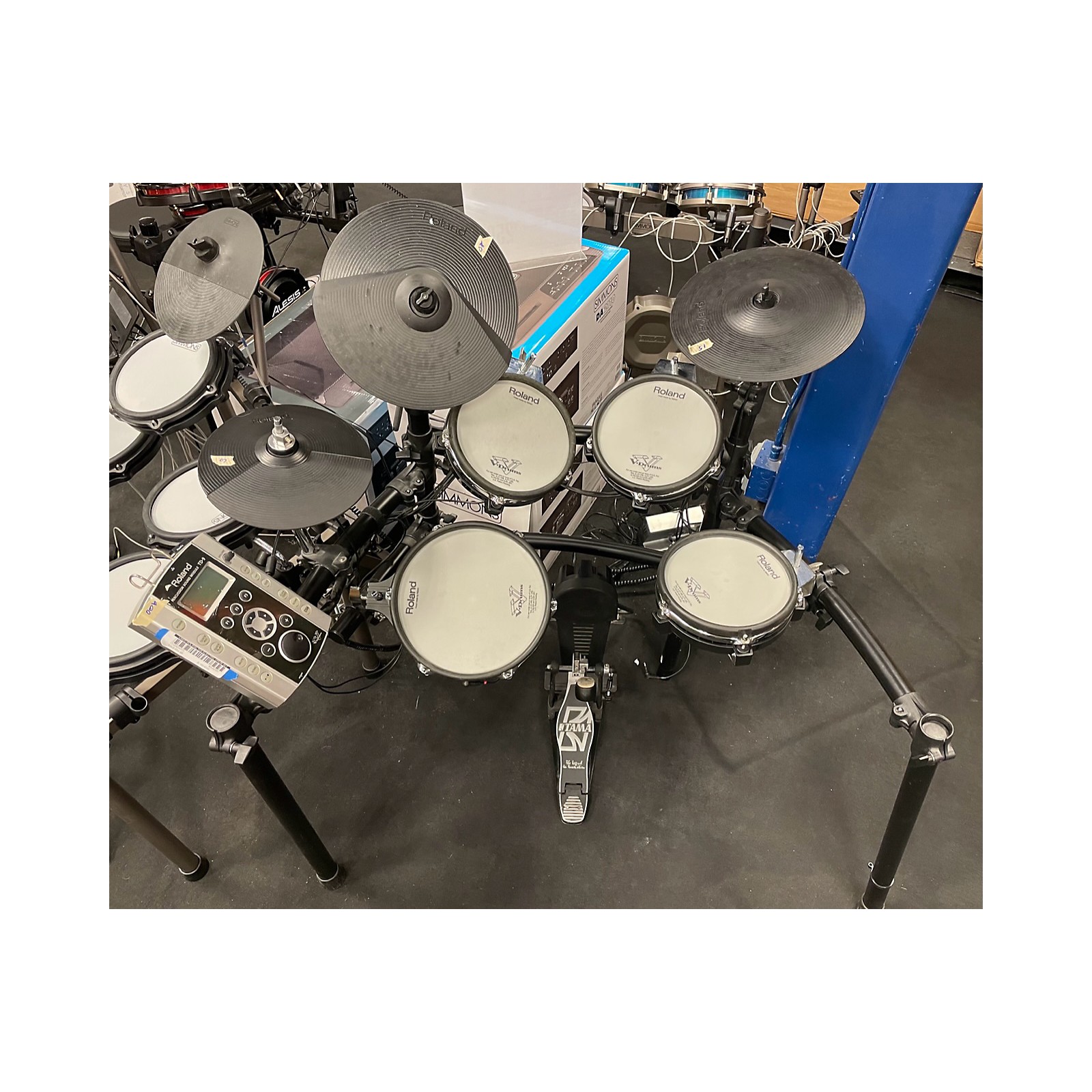 Used Roland TD9 Electric Drum Set Guitar Center