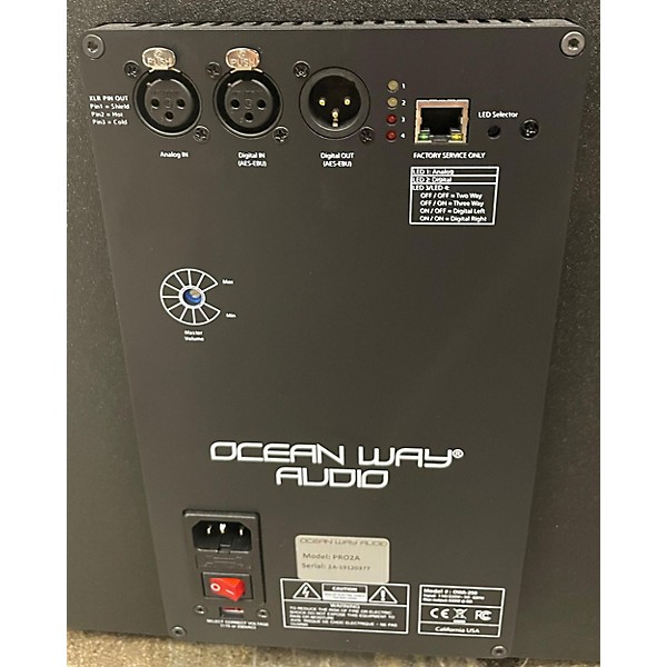 Used Ocean Way PRO2A Pair Powered Monitor