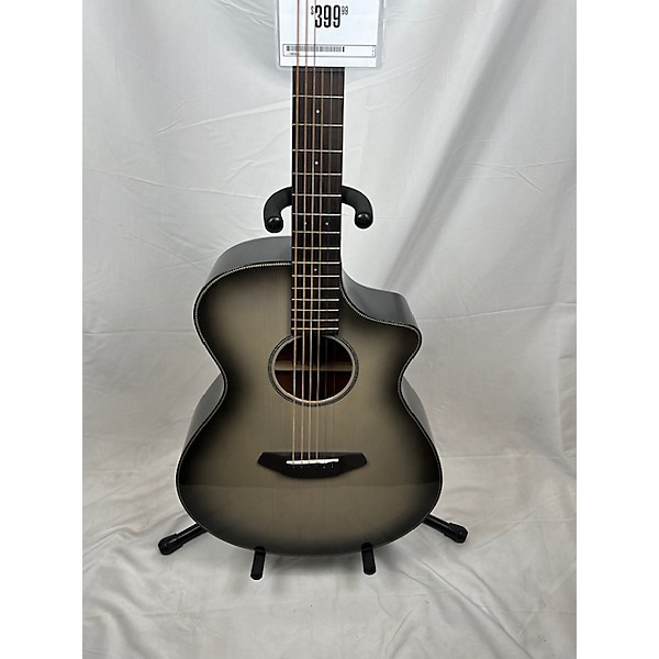 Used Breedlove Used Breedlove Discovery Concert Cutaway Black And Silver Acoustic Electric Guitar