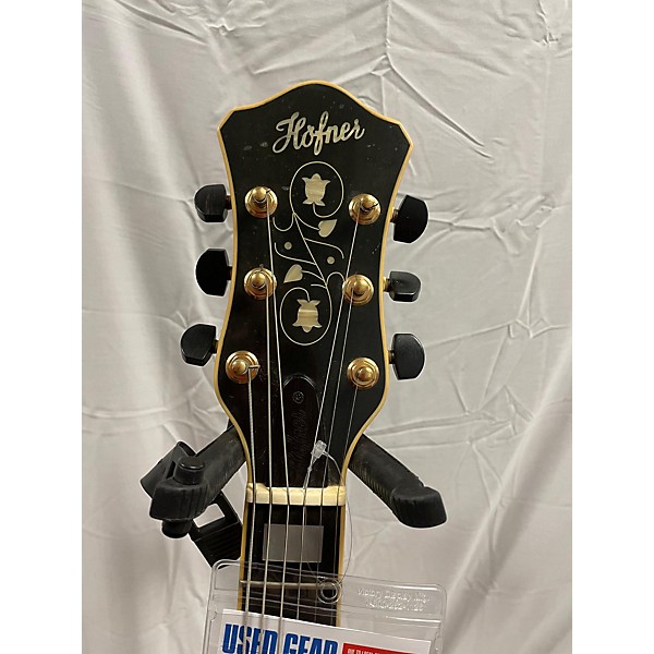 Used Hofner Jazzica Custom Hollow Body Electric Guitar