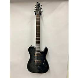 Used Schecter Guitar Research Used 2020s Schecter Guitar Research Hellraiser PT-7 Hybrid Trans Black Solid Body Electric G...