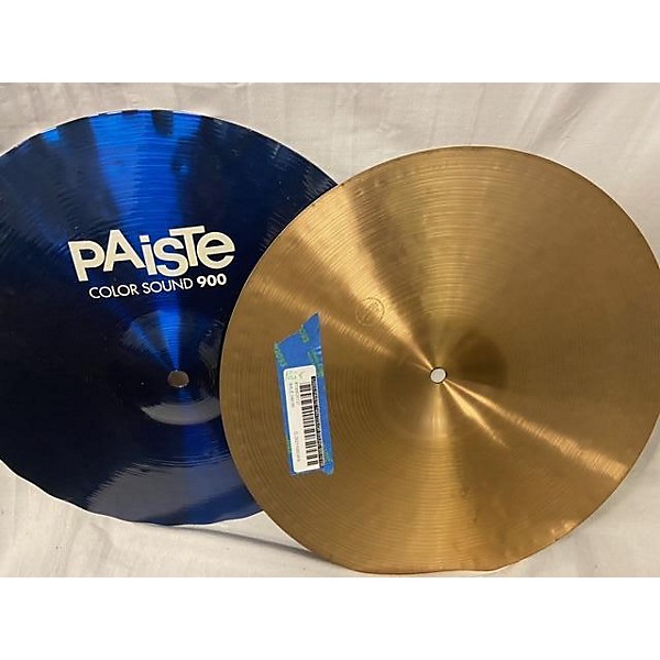 Used Paiste 14in Color Sound 900 Hi Hat Pair Cymbal