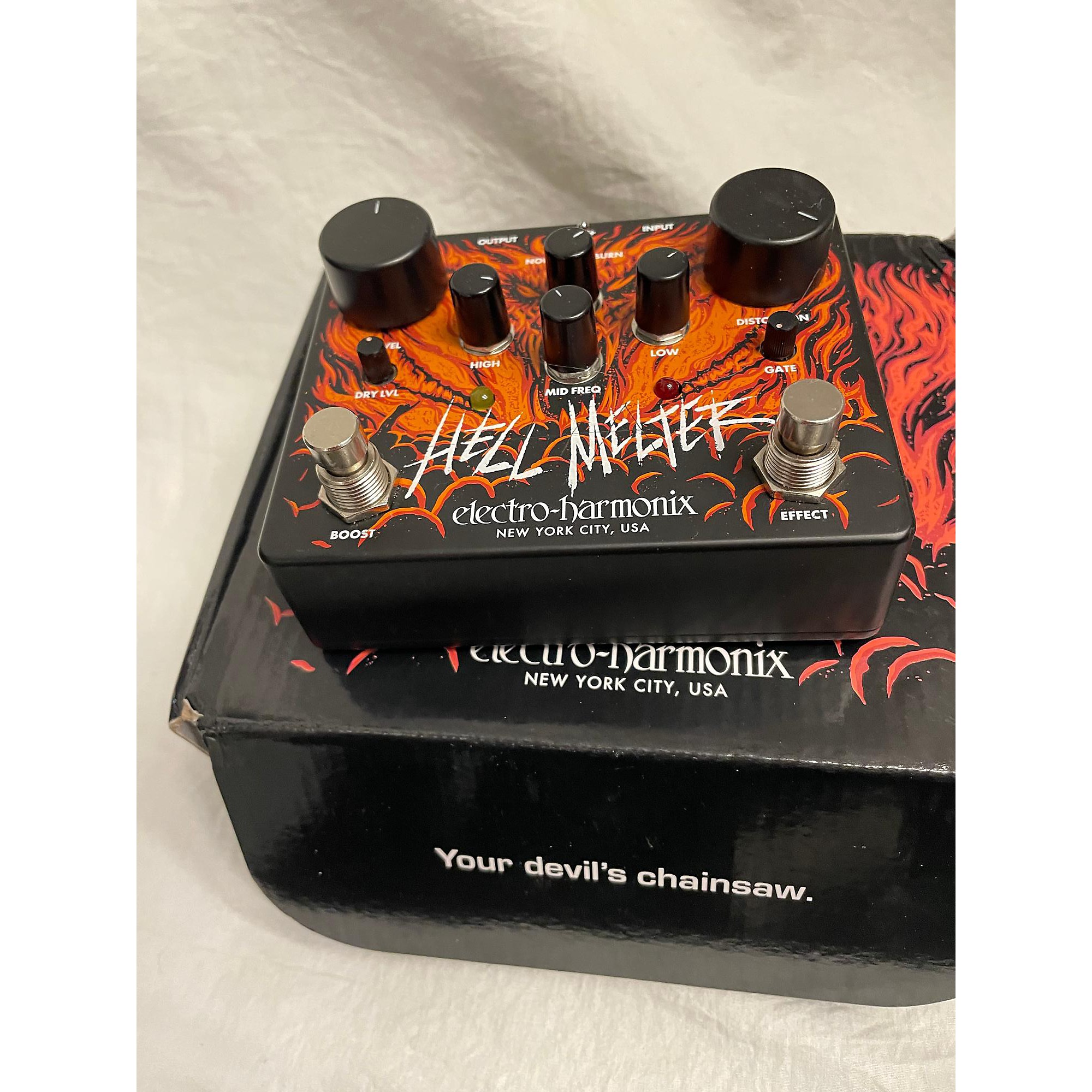 Used Electro-Harmonix Hell Melter Effect Pedal | Guitar Center