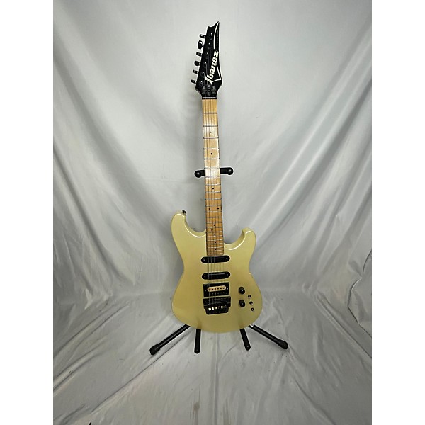 Used Ibanez Used Ibanez PR1550 Yellow Solid Body Electric Guitar