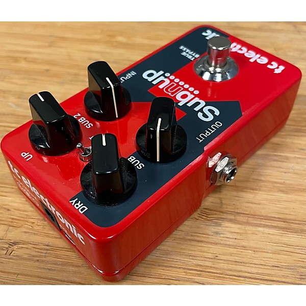 Used TC Electronic Sub N Up Octaver Effect Pedal