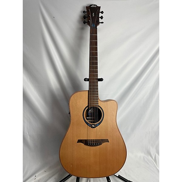 Used Used LAG THV10DCE-LB Natural Acoustic Electric Guitar