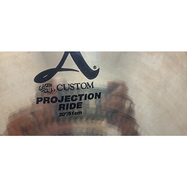 Used Zildjian 20in A Custom Projection Ride Cymbal
