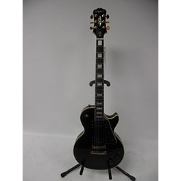 Used Epiphone Used Epiphone Les Paul Custom Pro Black Solid Body Electric Guitar