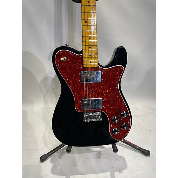 Used Fender Used Fender American Vintage II 1975 Telecaster Deluxe Black Solid Body Electric Guitar