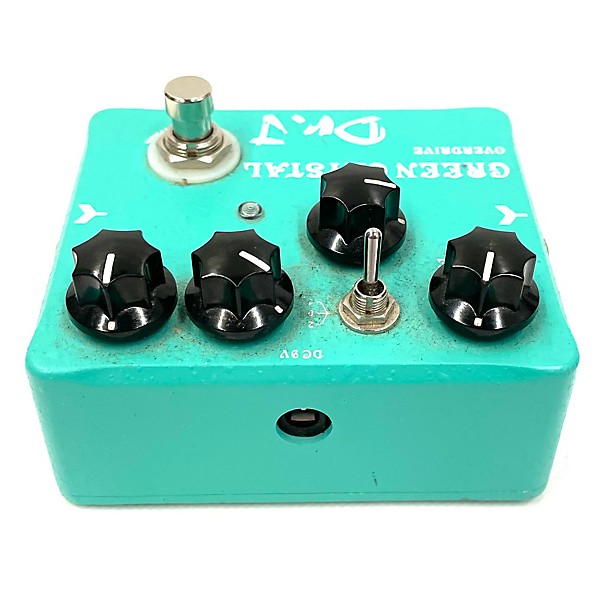 Used Dr. J Pedals D-50 Green Crystal Overdrive Effect Pedal