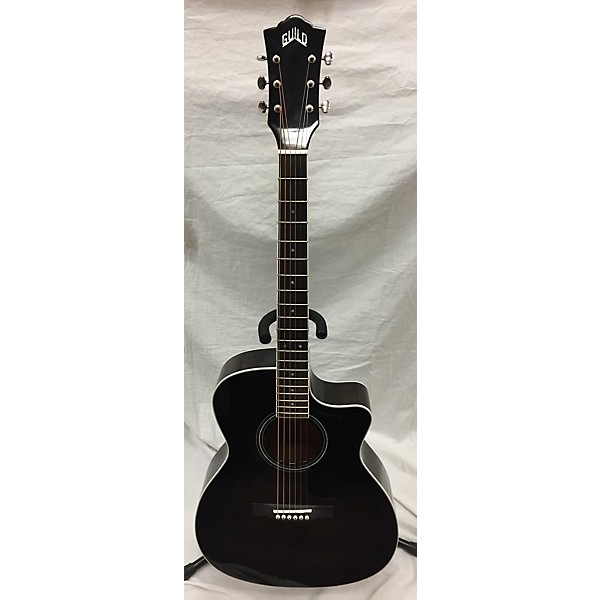 Used Guild Om260ce Acoustic Electric Guitar
