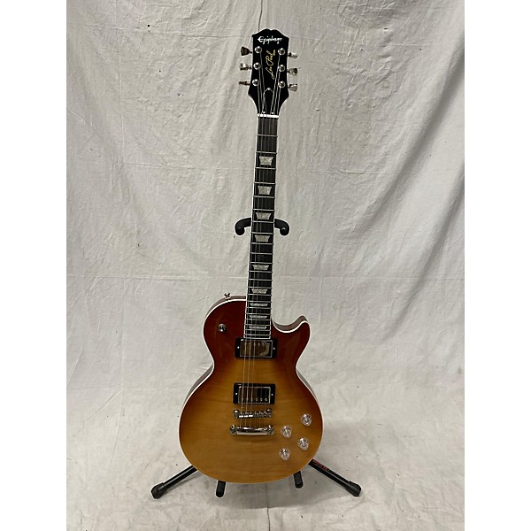 Used Epiphone Used Epiphone LES PAUL MODERN CAFE LATTE Fade Solid Body Electric Guitar