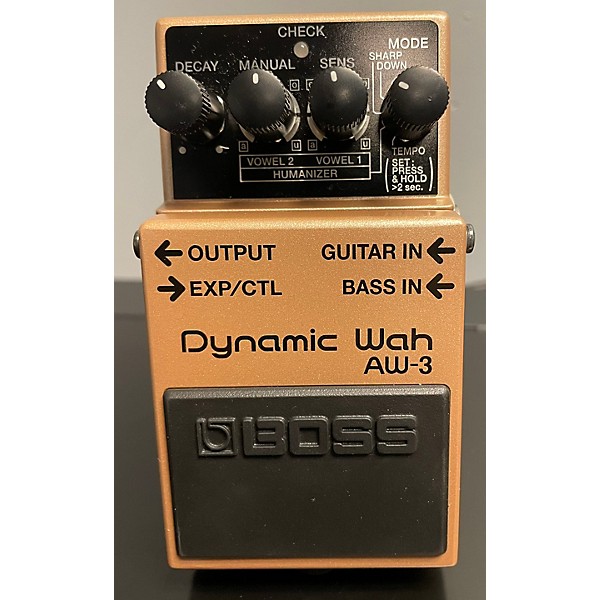 Used BOSS AW3 Dynamic Wah Effect Pedal