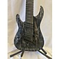 Used Schecter Guitar Research C-8 Silver Mountain Left Handed Solid Body Electric Guitar