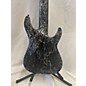 Used Schecter Guitar Research C-8 Silver Mountain Left Handed Solid Body Electric Guitar