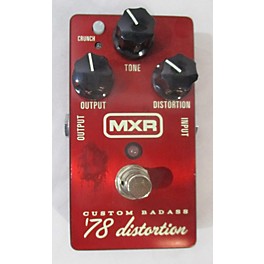 Used MXR Used MXR M78 1978 Custom Badass Distortion Effect Pedal