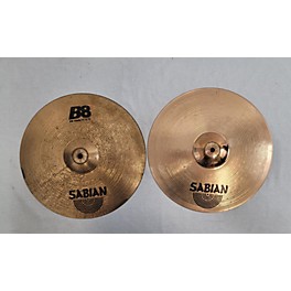 Used SABIAN Used SABIAN 14in B8 Hi Hat Pair Cymbal