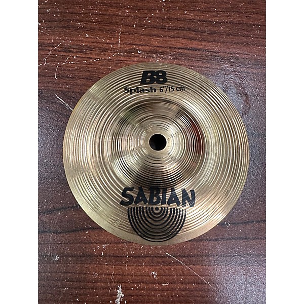 Used SABIAN 2020s 6in B8 Splash Cymbal