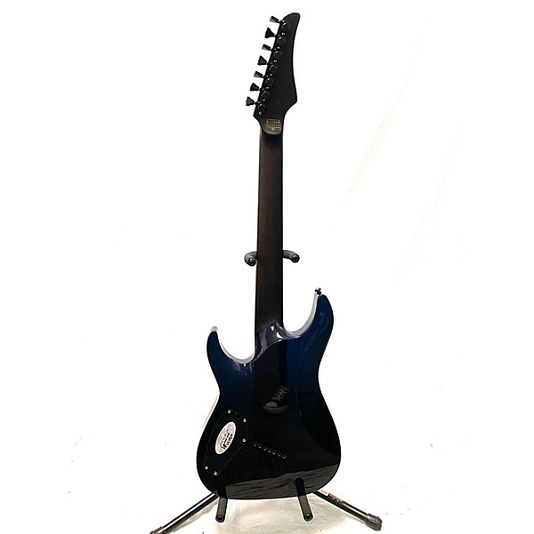 Used Schecter Guitar Research Used Schecter Guitar Research Reaper Elite 7 MS Trans Blue Solid Body Electric Guitar