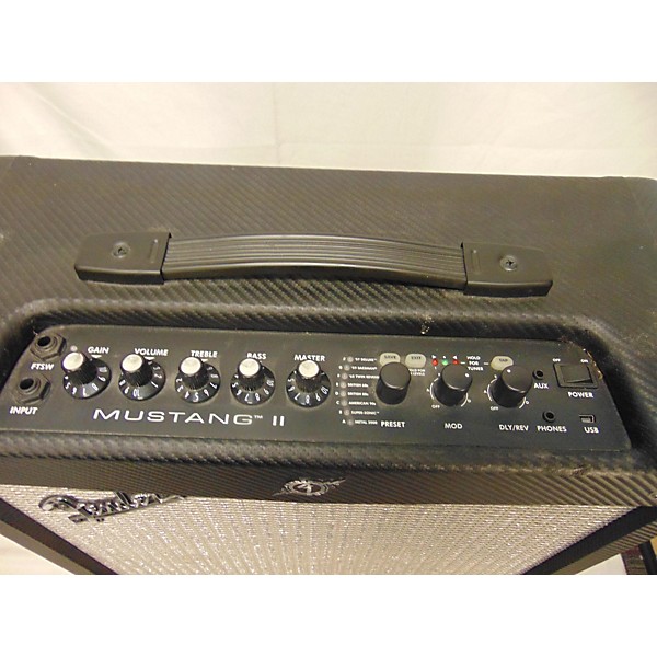 Used Fender Mustang II V2 40W 1x12 Guitar Combo Amp