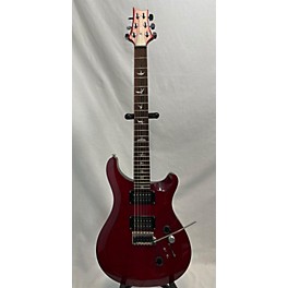 Used PRS Used PRS SE Standard 24 Trans Red Solid Body Electric Guitar