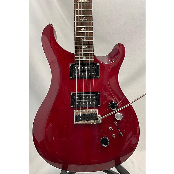 Used PRS Used PRS SE Standard 24 Trans Red Solid Body Electric Guitar