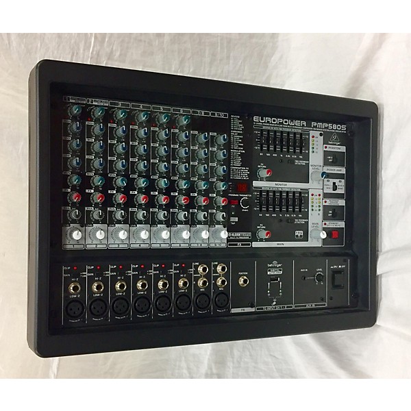 Used Behringer Europower Pmp580s Powered Mixer