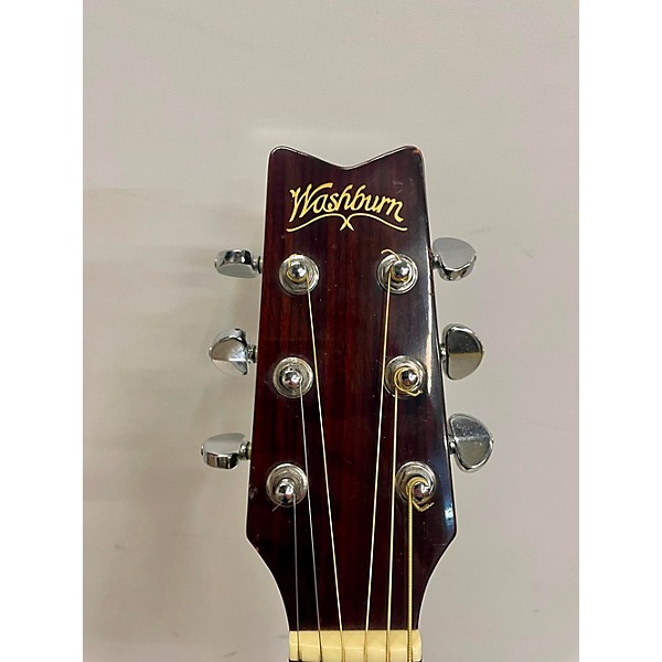 Used Washburn D12-LH Acoustic Guitar